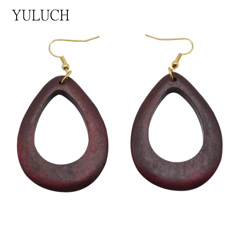 Boucles d'oreilles rotin - Vintage